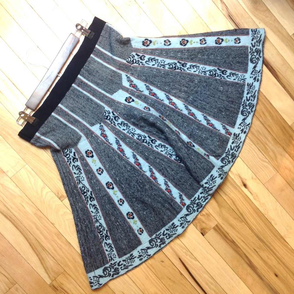 Anthropologie wool skirt by MOTH